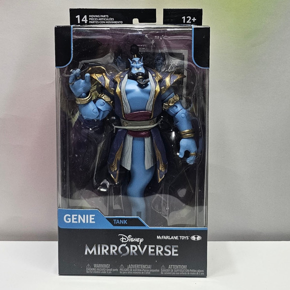 Disney Mirrorverse Genie Tank Action Figure McFarlane toys NWT - Picture 2 of 6